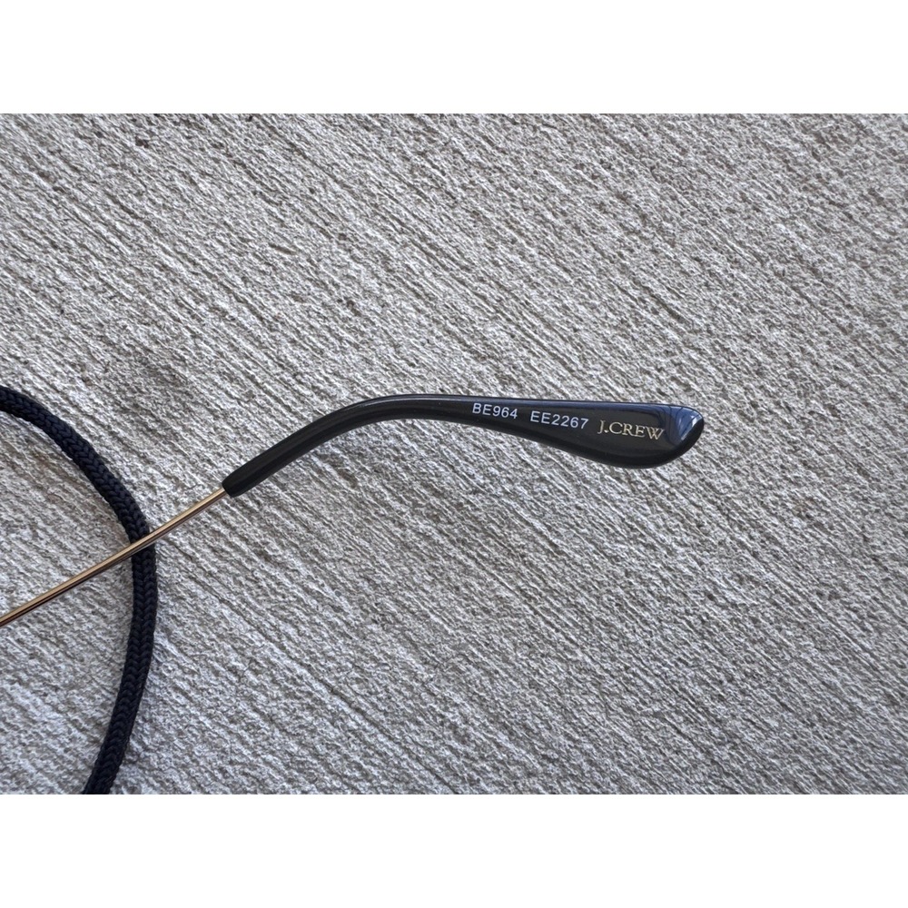 J.Crew Airman Sunglasses in One Size Stainless Steel Classic Gold BE964 EE267 - Picture 4 of 9
